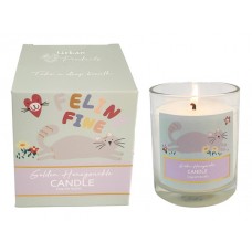 Purrfect Pets Cat Golden Honeysuckle Candle